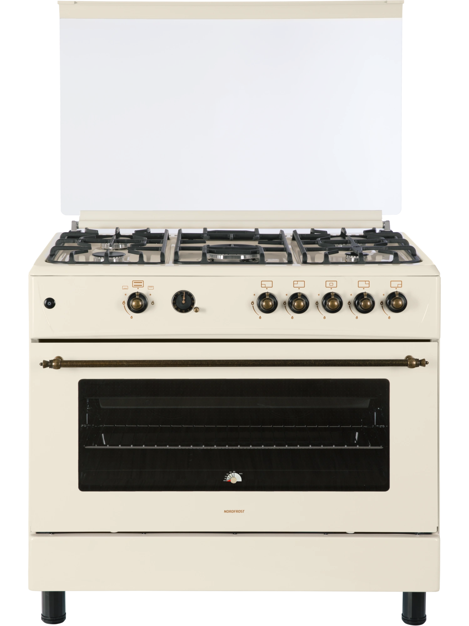 Плита газовая NORDFROST GG 9064 YR - Сделано в России (Made in Russia)