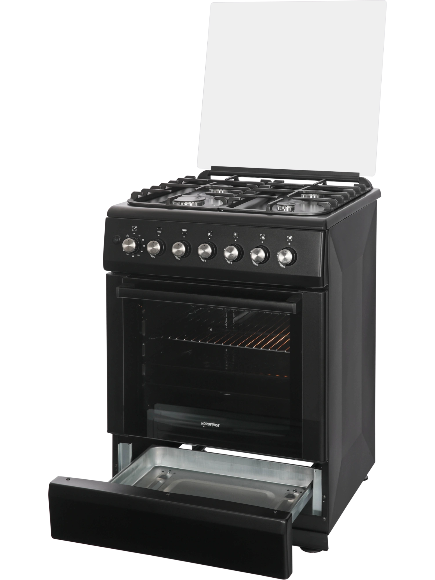  Плита газовая NORDFROST GG 6062 B