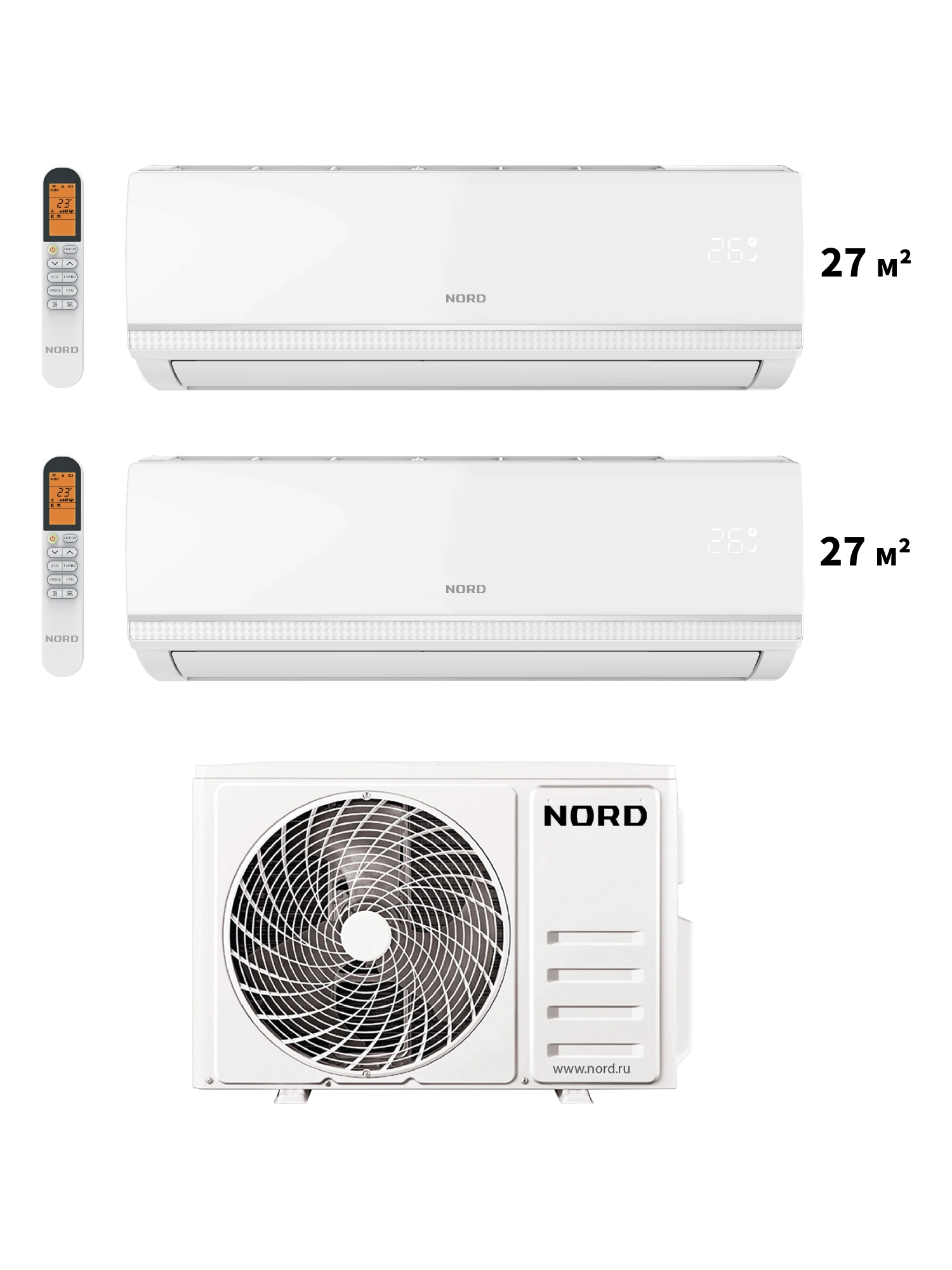 Мульти сплит-система NORD iM99 - Сделано в России (Made in Russia)