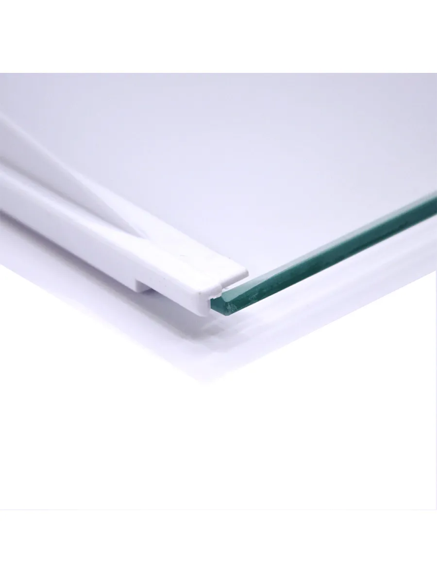  Полка стекло основная (без фиксатора), набор 2 шт