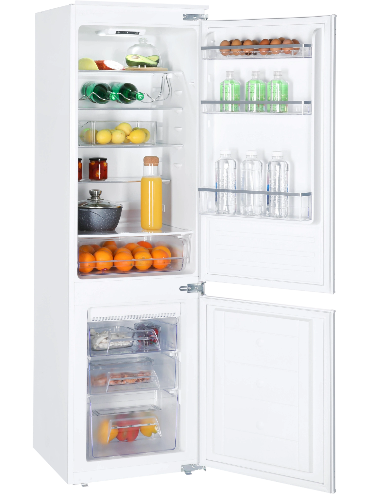 Встраиваемый холодильник NORDFROST NRCB 330 NFW - Сделано в России (Made in Russia)