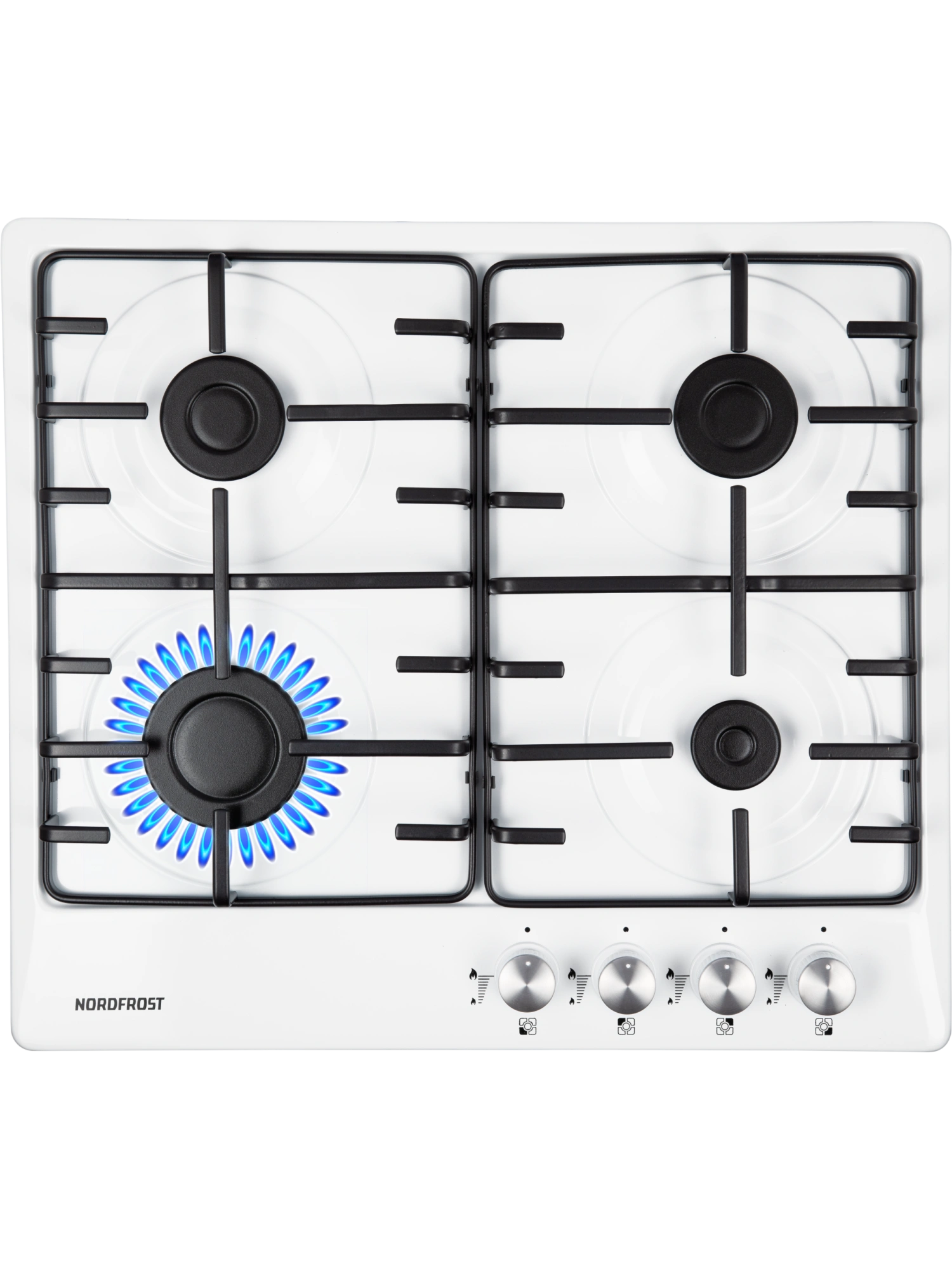 Варочная поверхность NORDFROST HS 6040 W - Сделано в России (Made in Russia)