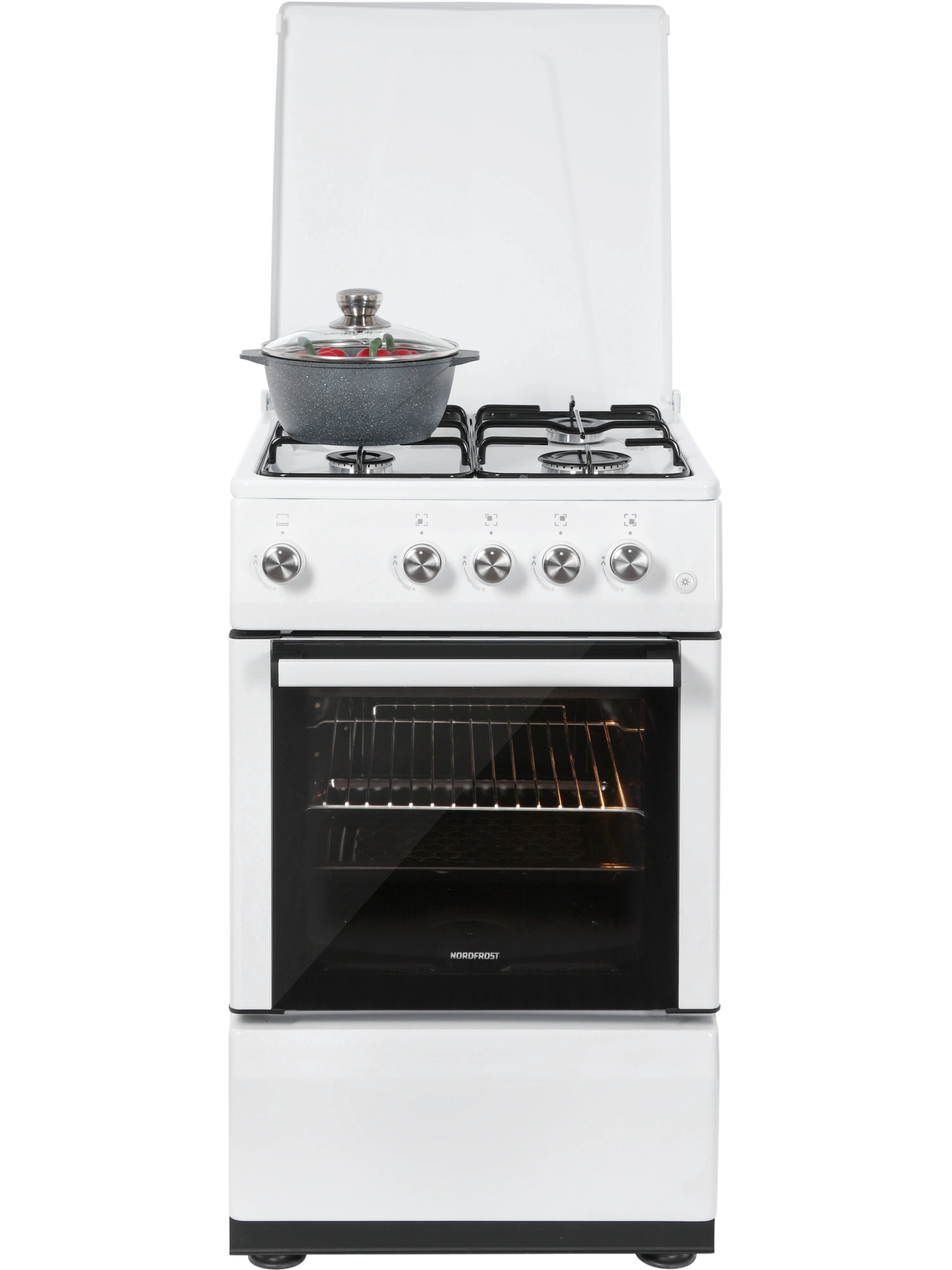  Плита газовая NORDFROST GG 5050 W