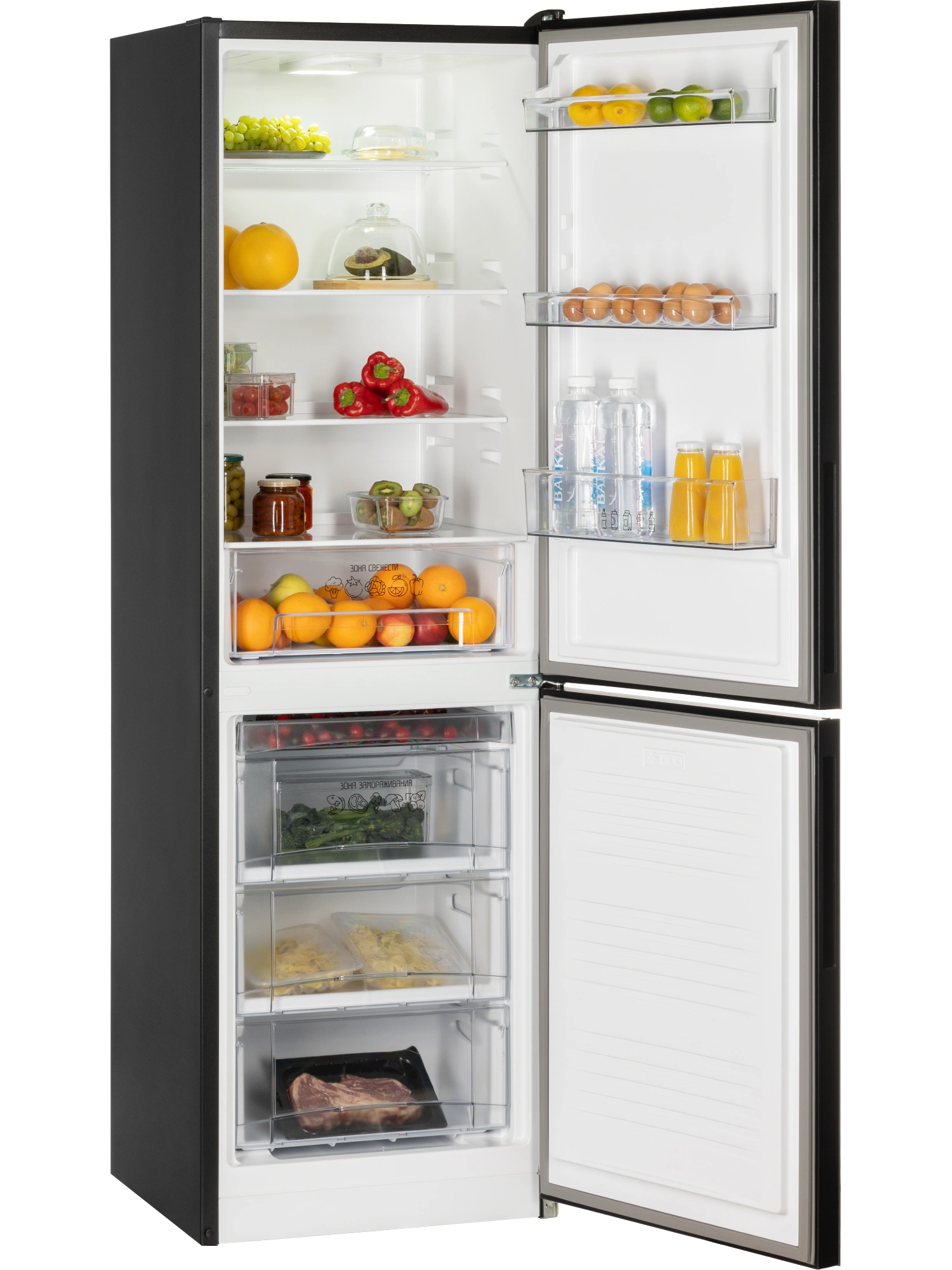 Холодильник NORD NRG 162NF GTM - Сделано в России (Made in Russia)