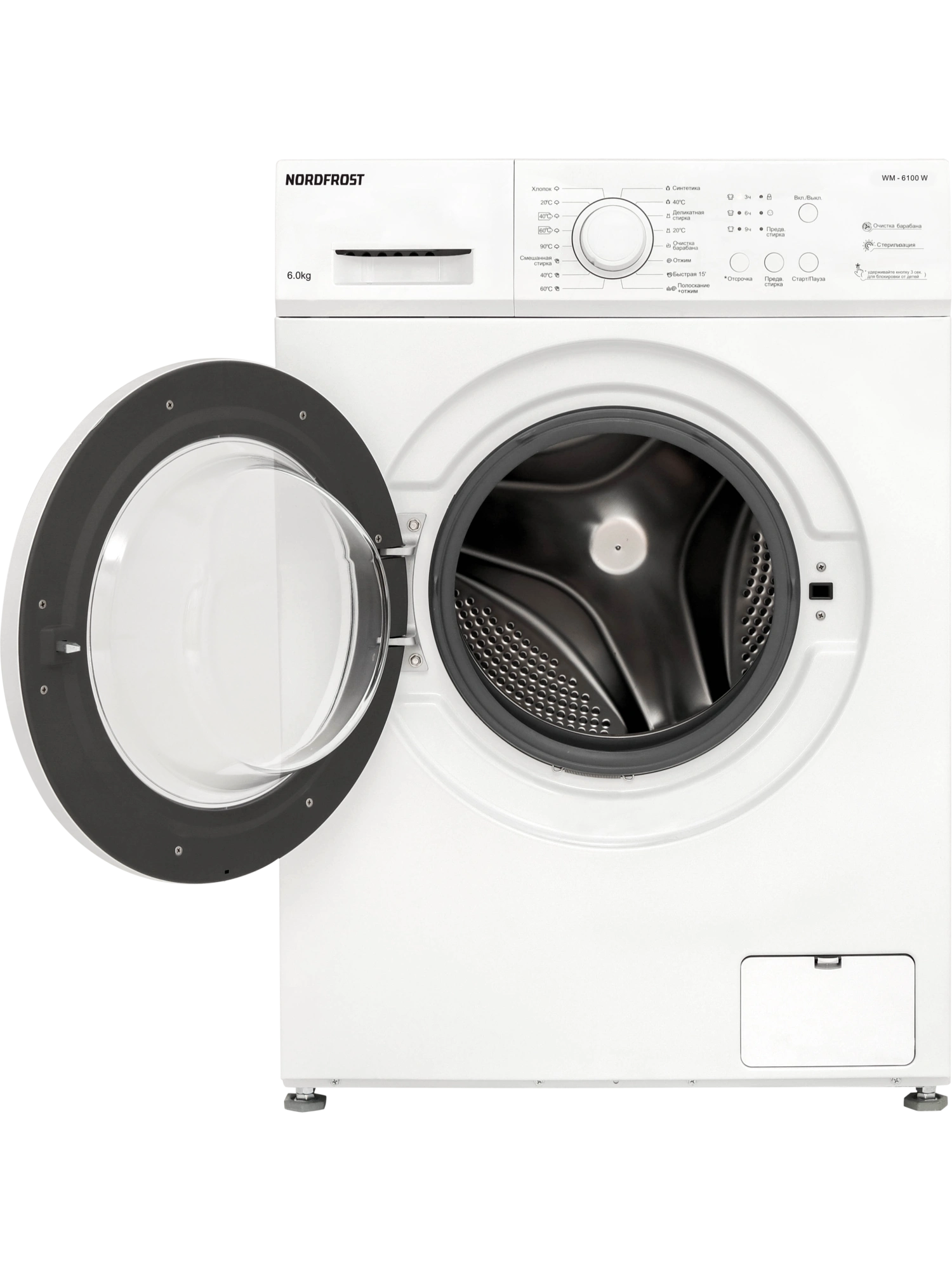  Стиральная машина NORDFROST WM 6100 W