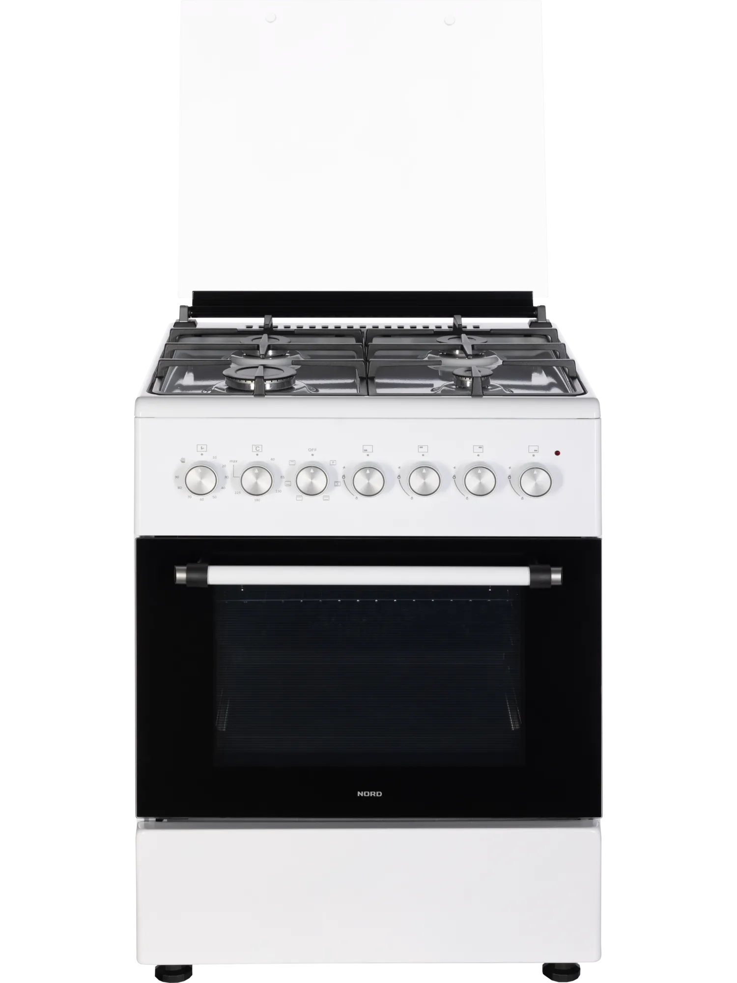 Плита газоэлектрическая NORD GE 6064 W - Сделано в России (Made in Russia)