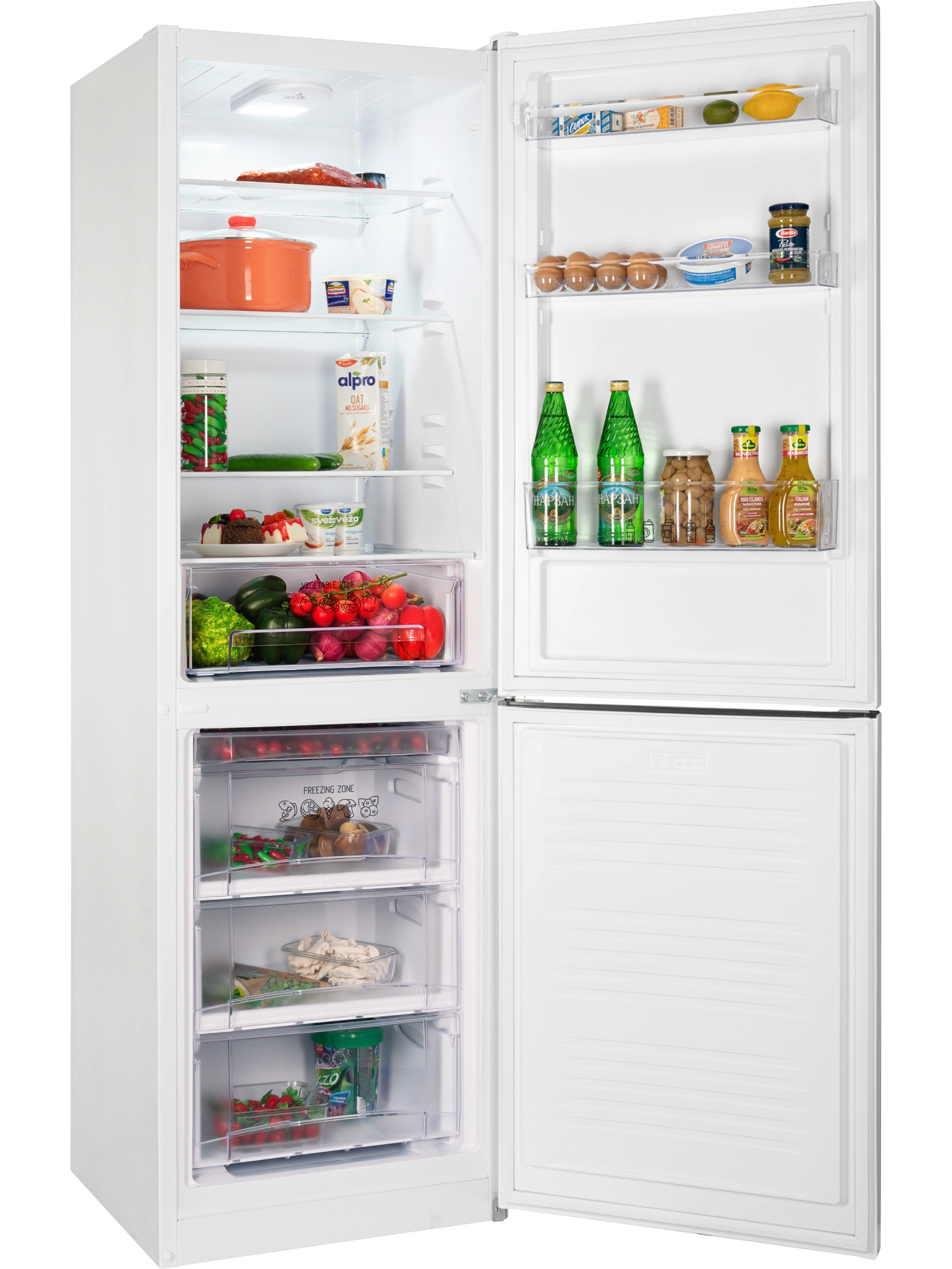 Холодильник NORD NRB 162NF W - Сделано в России (Made in Russia)