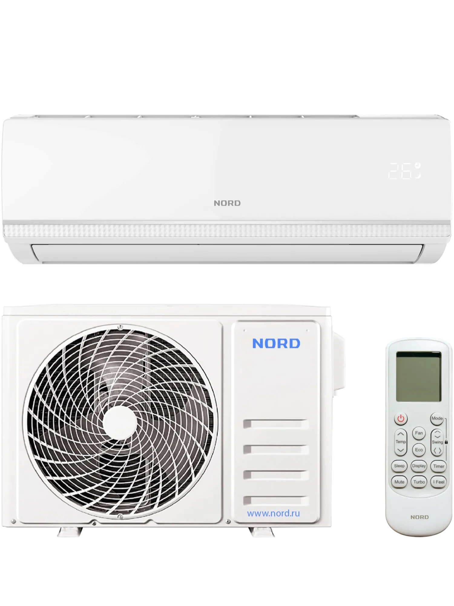 Сплит-система NORD i-24 QUB - Сделано в России (Made in Russia)