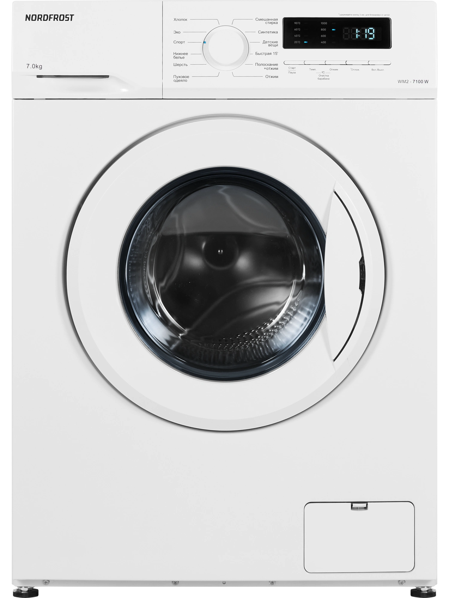  Стиральная машина NORDFROST WM2 7100 W