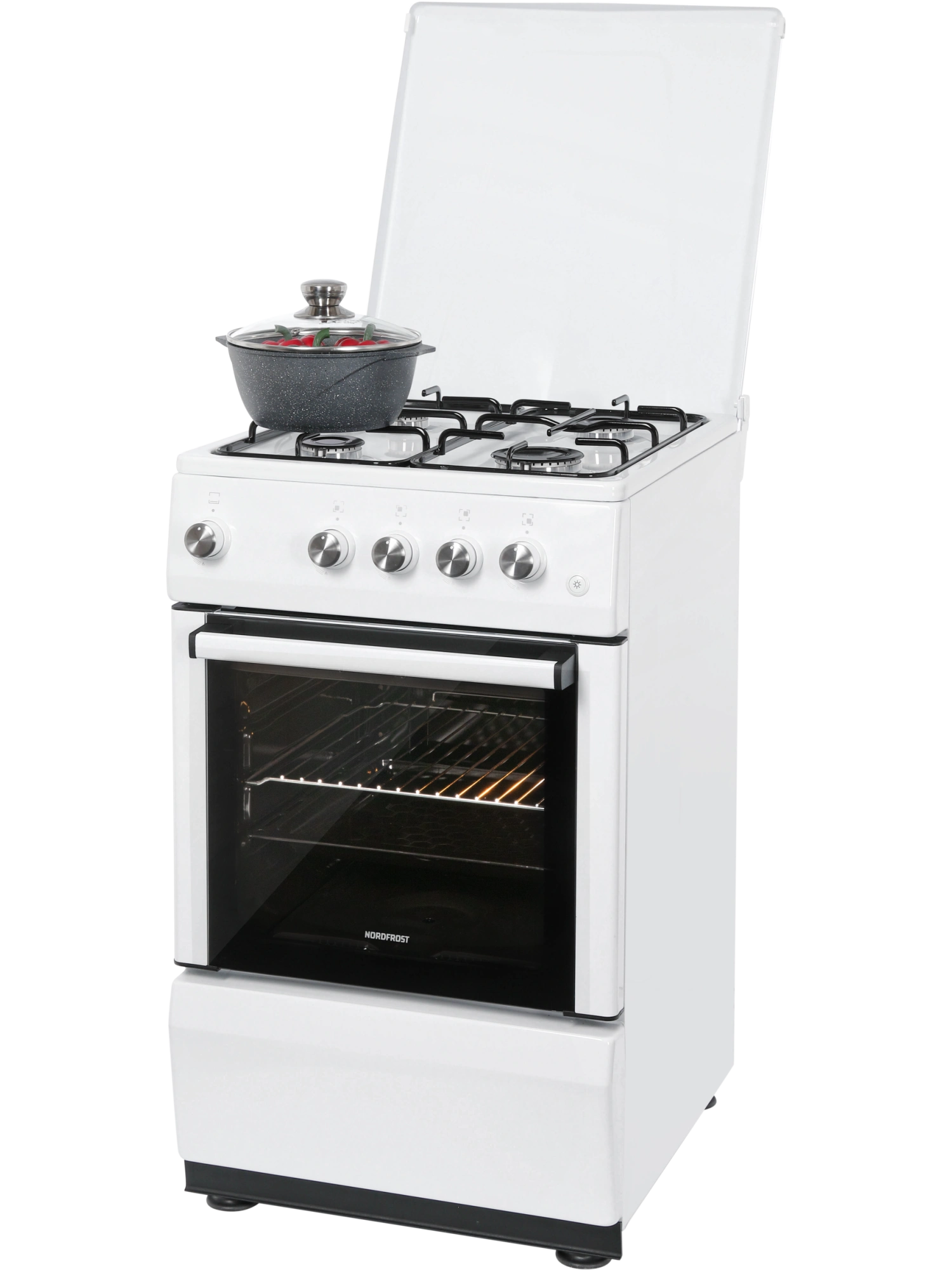  Плита газовая NORDFROST GG 5050 W