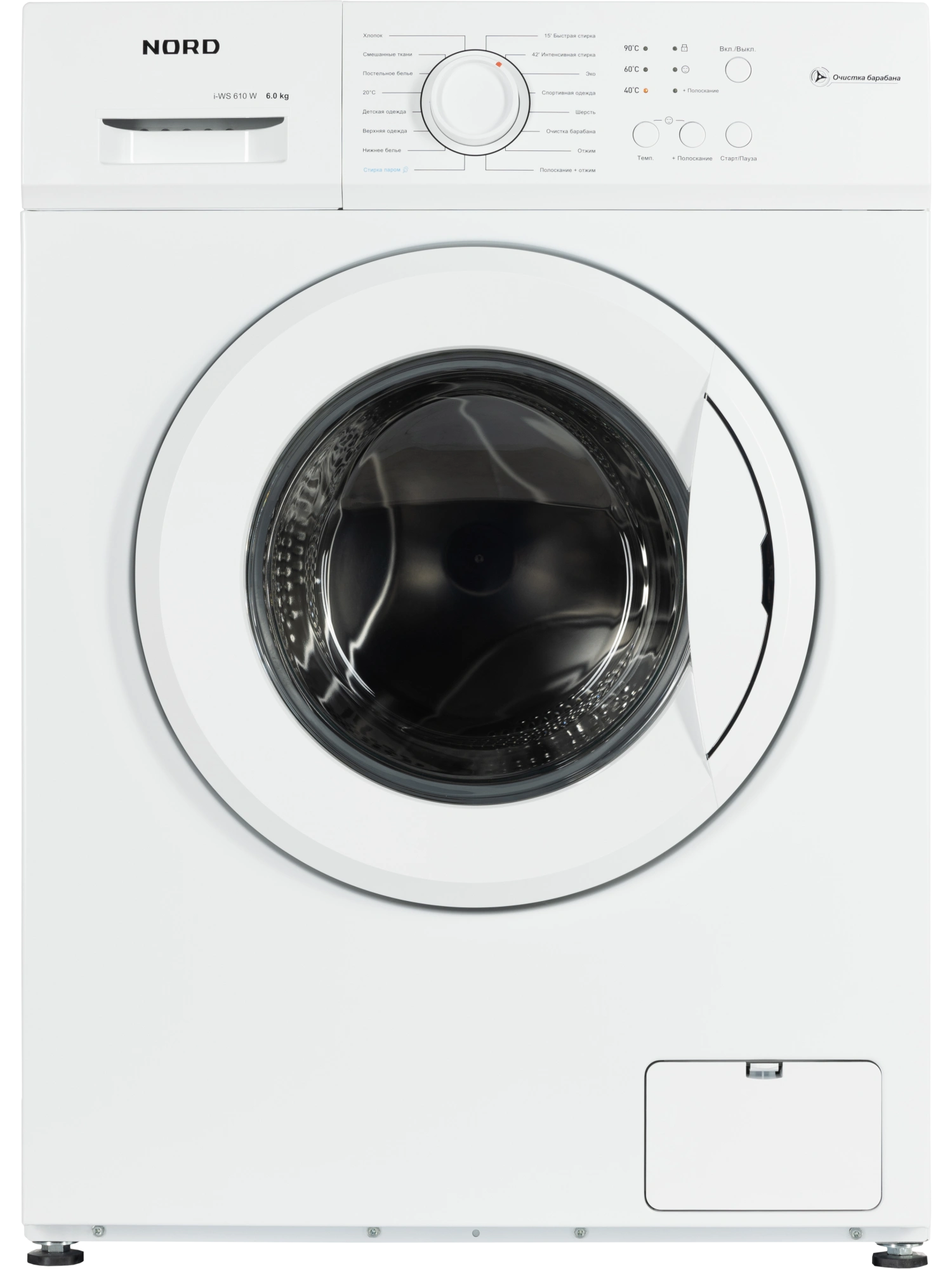 Стиральная машина NORD i-WS 610 W - Сделано в России (Made in Russia)