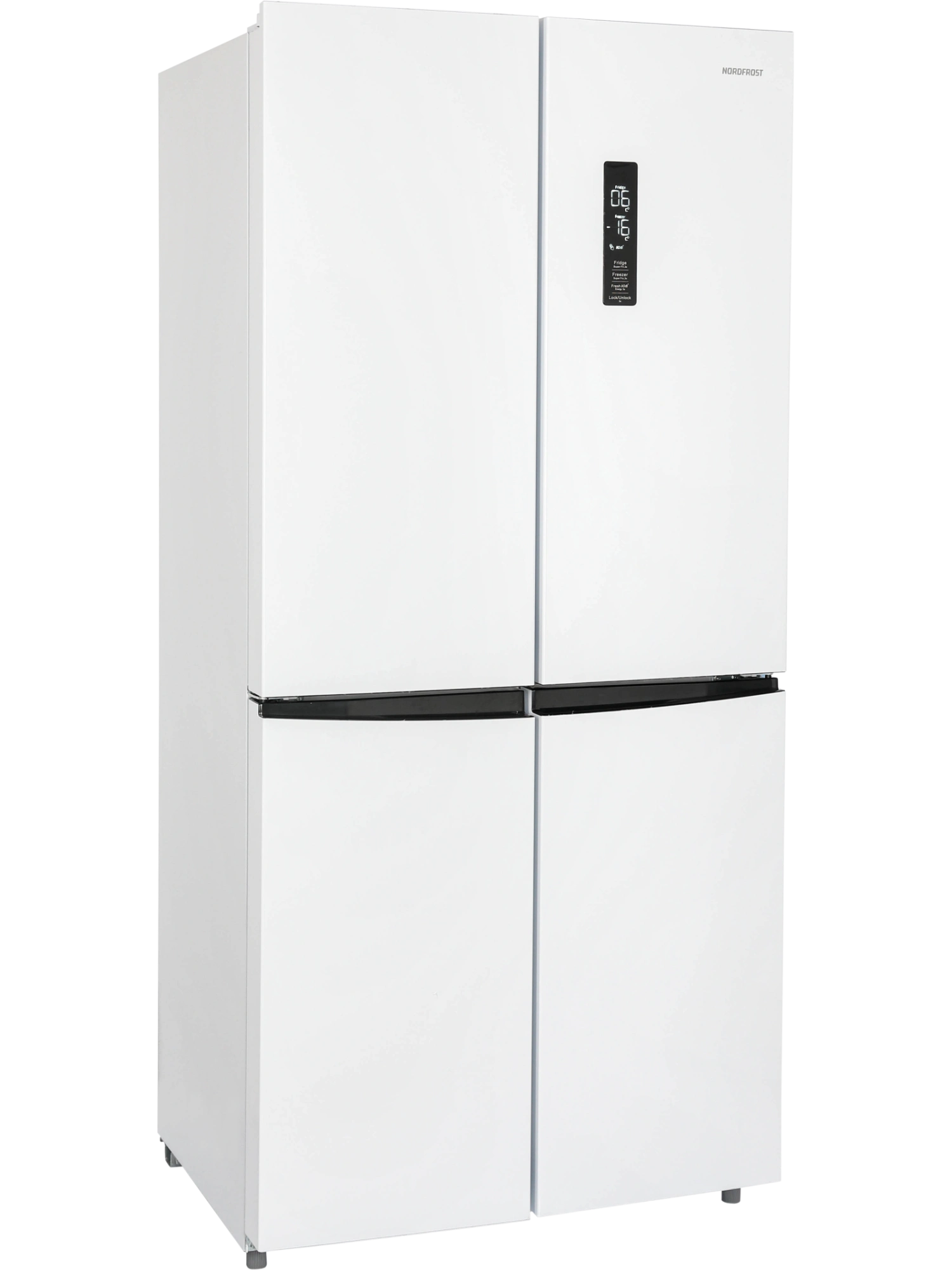 Холодильник NORDFROST RFQ 510 NFW - Сделано в России (Made in Russia)