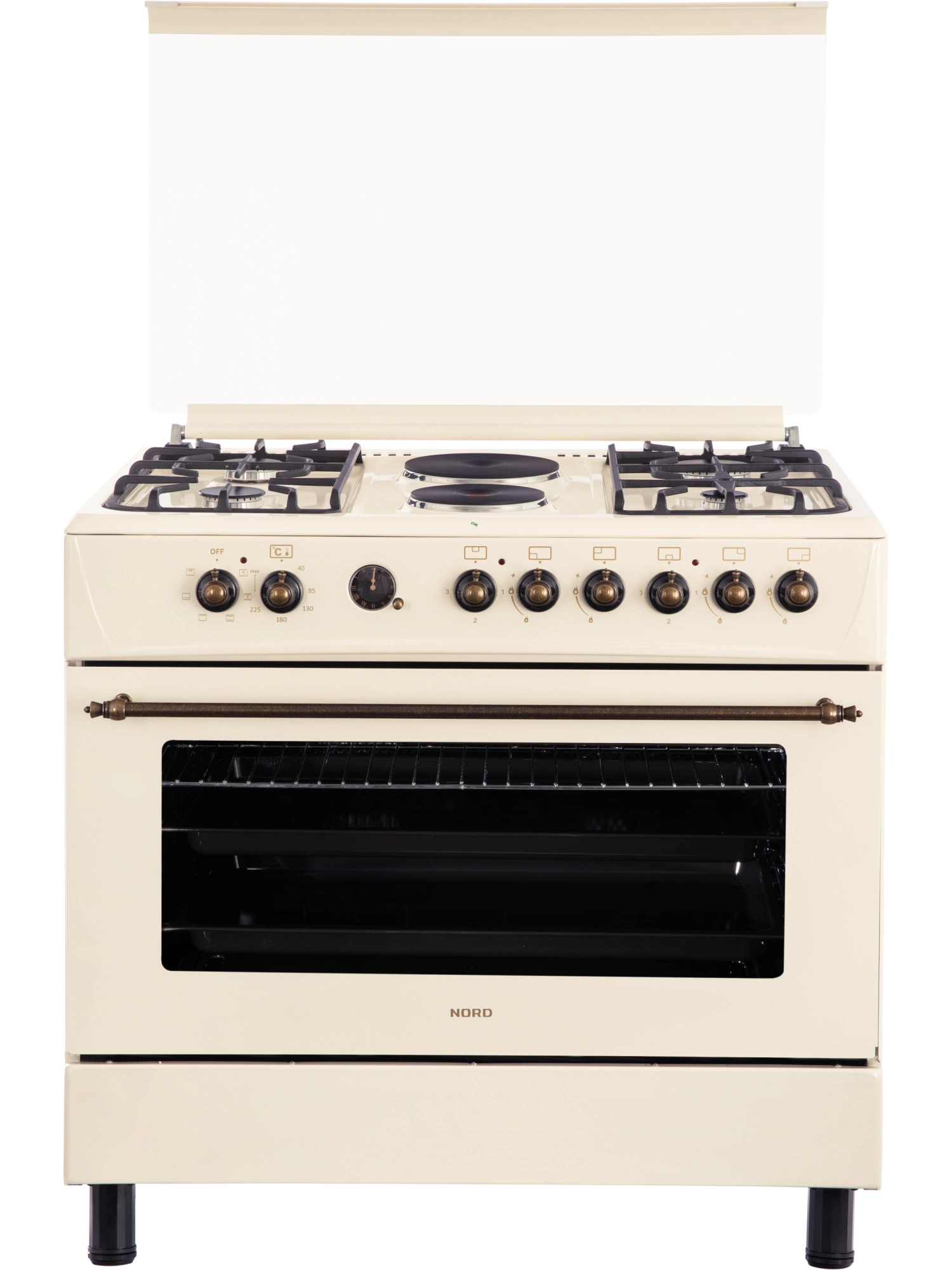 Плита газоэлектрическая NORD GE 9262 YR - Сделано в России (Made in Russia)