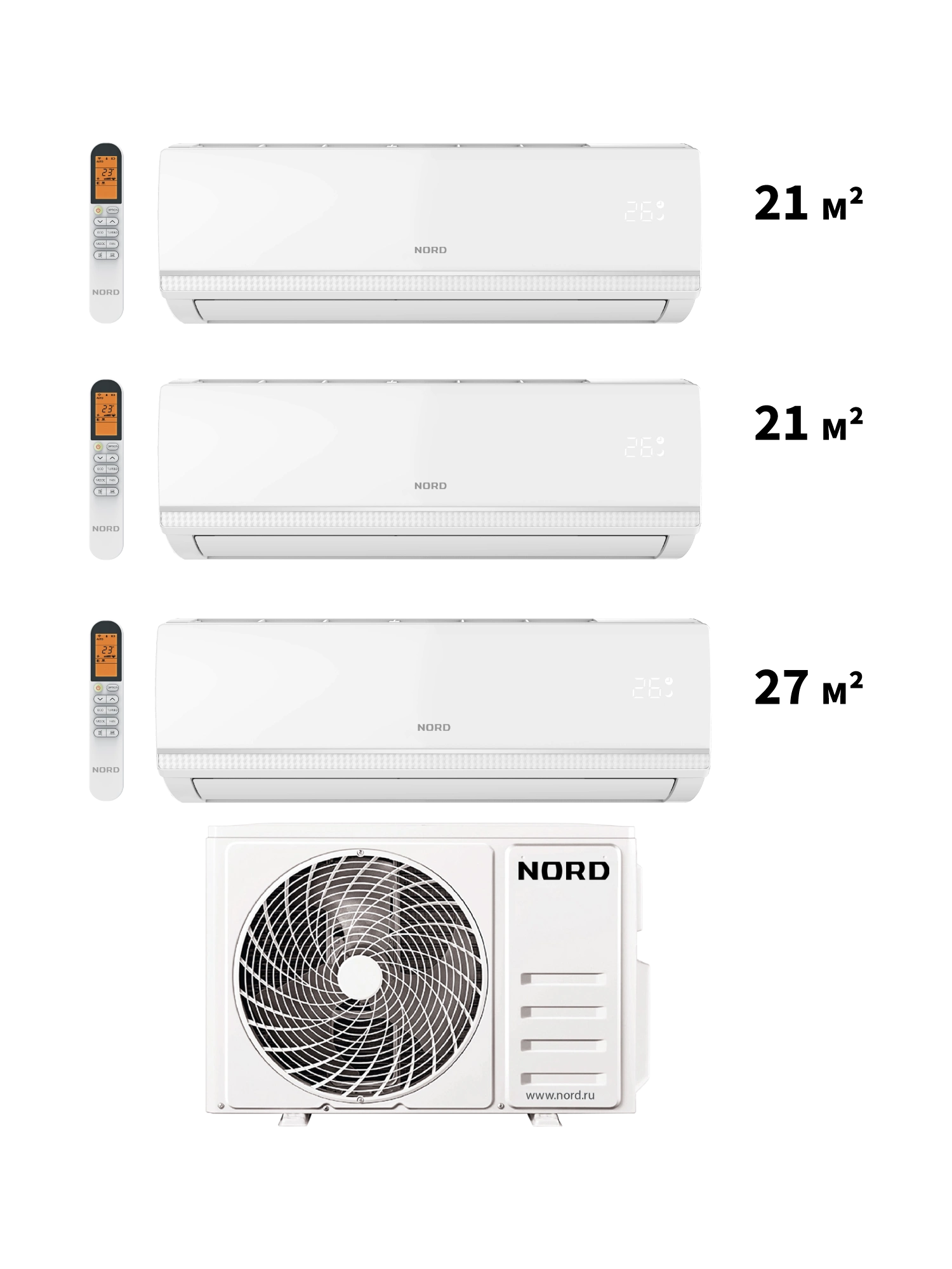  Мульти сплит-система NORD iM779