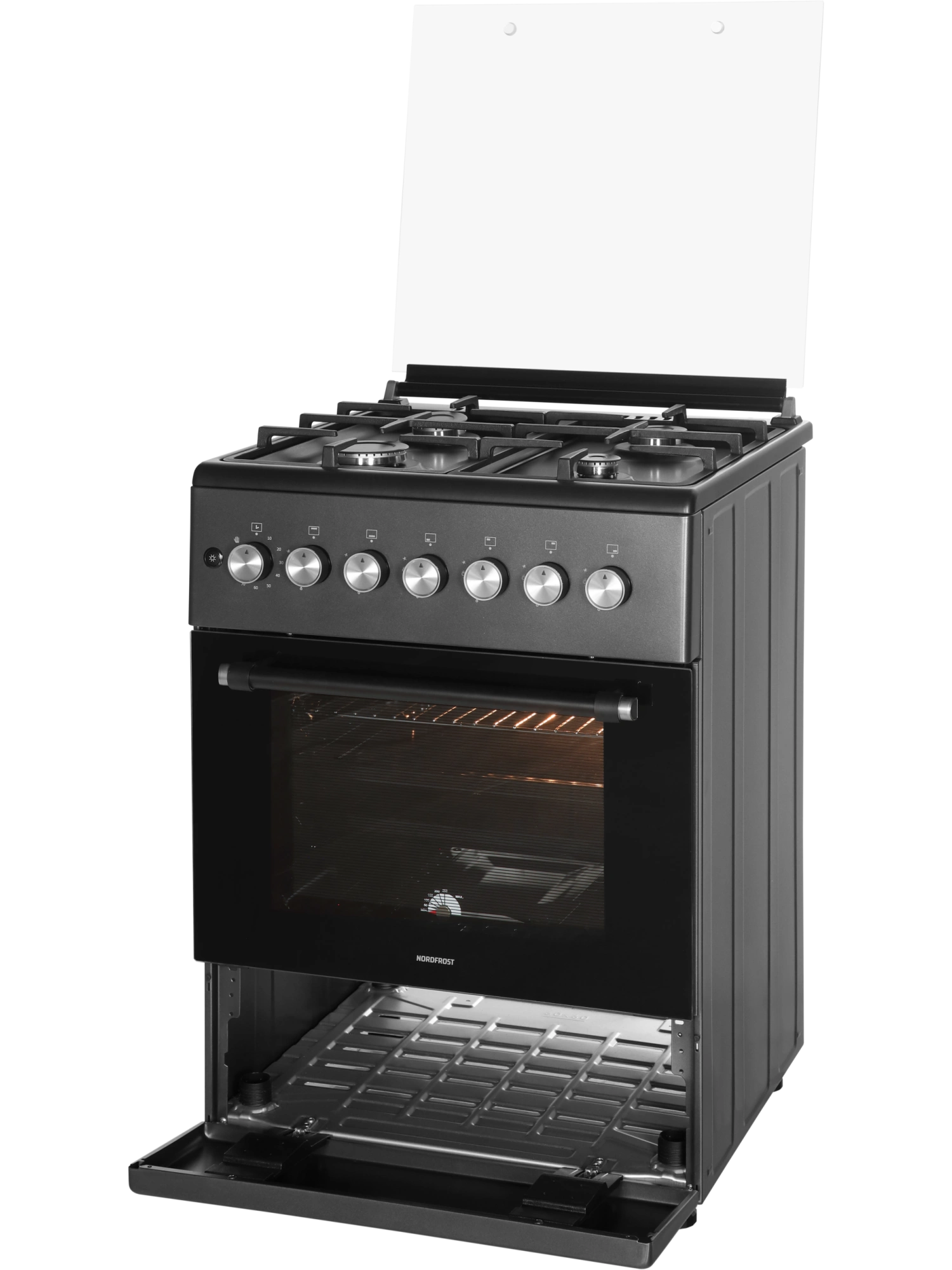  Плита газовая NORDFROST GG 6064 Gd