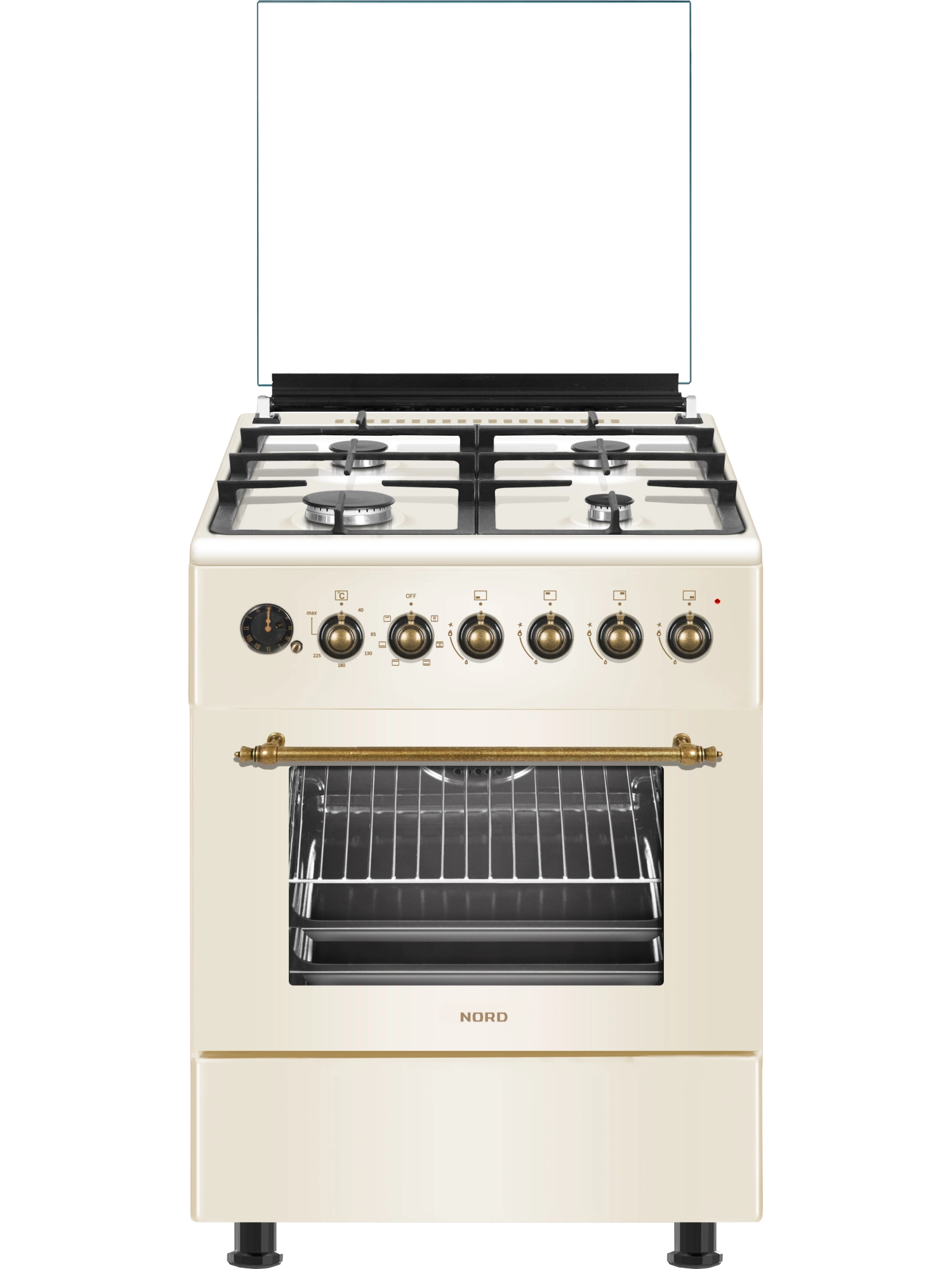 Плита газоэлектрическая NORD GE 6064 YR - Сделано в России (Made in Russia)