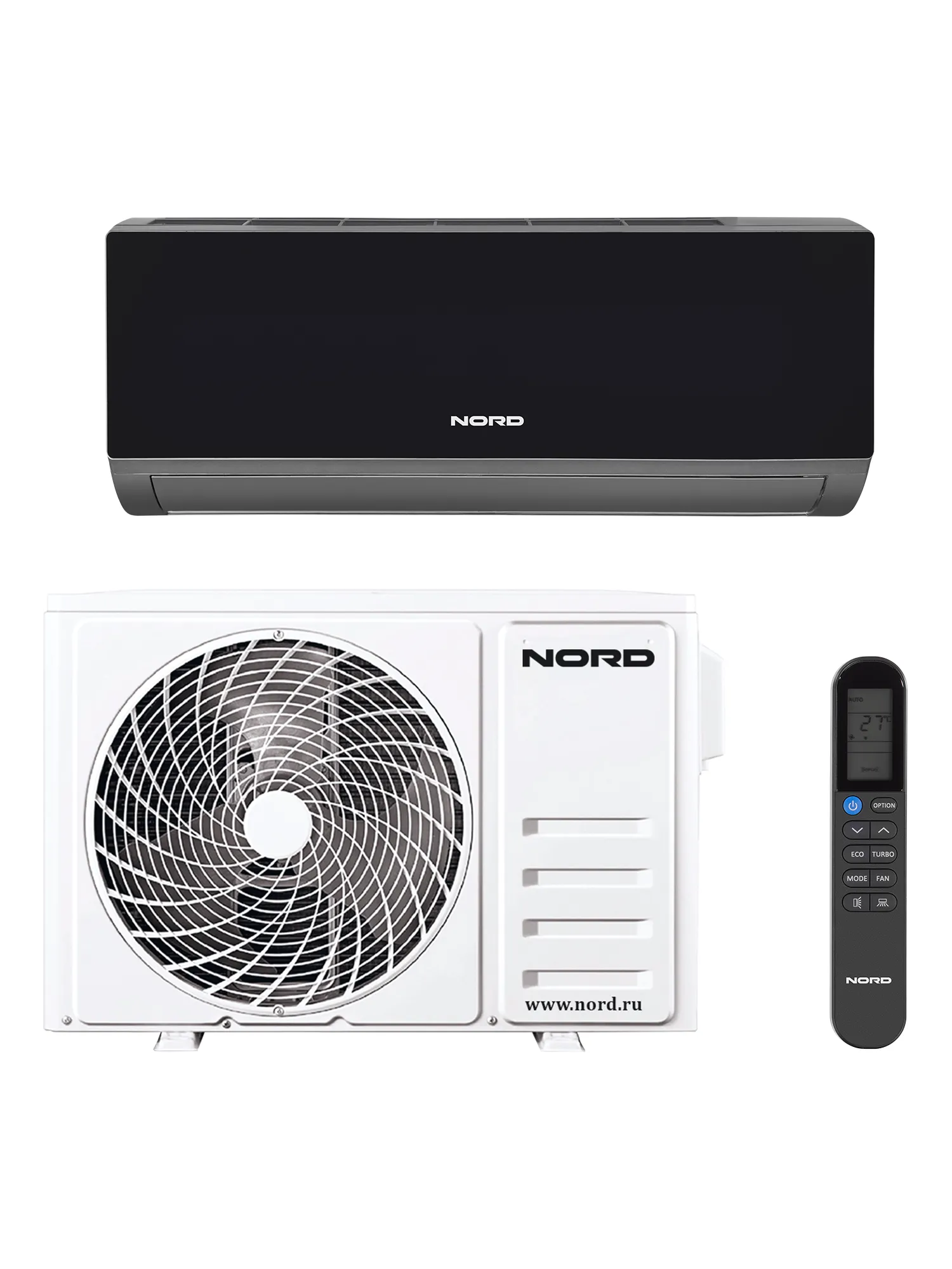 Сплит-система NORD i-09 ICE Black - Сделано в России (Made in Russia)