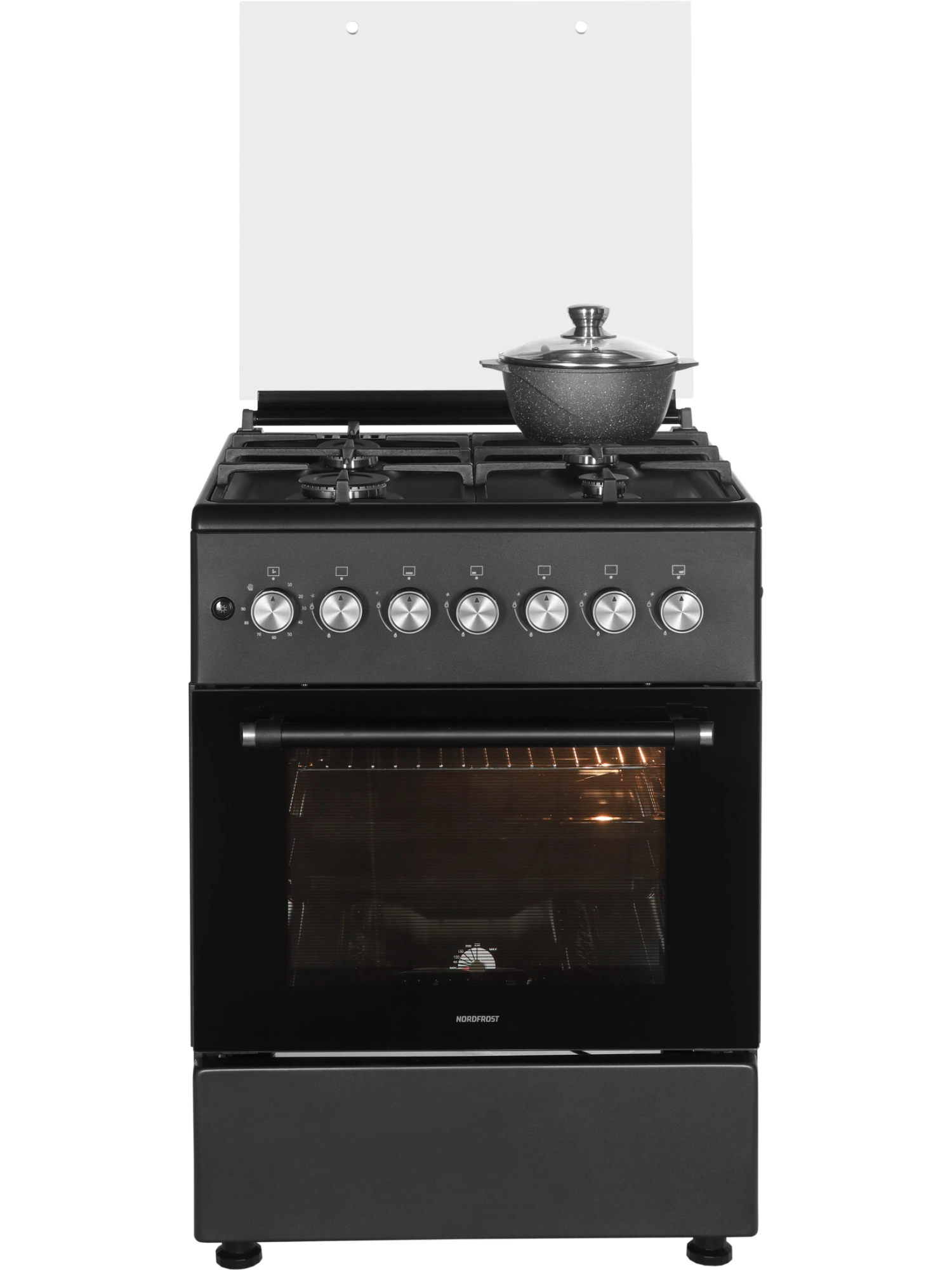  Плита газовая NORDFROST GG 6064 Gd