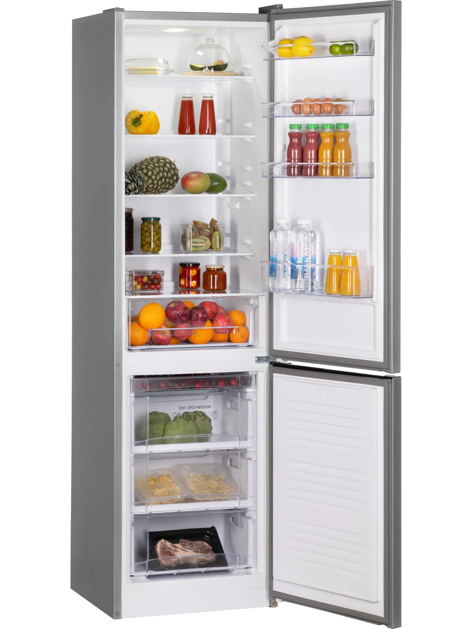 Холодильник NORD NRB 264NFD S - Сделано в России (Made in Russia)