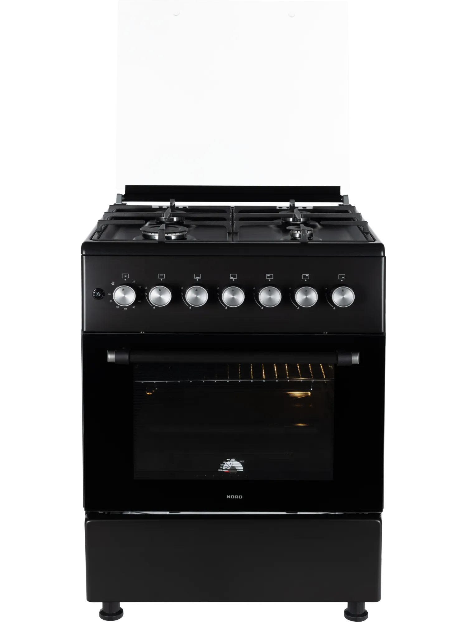 Плита газовая NORD GG 6064 B - Сделано в России (Made in Russia)