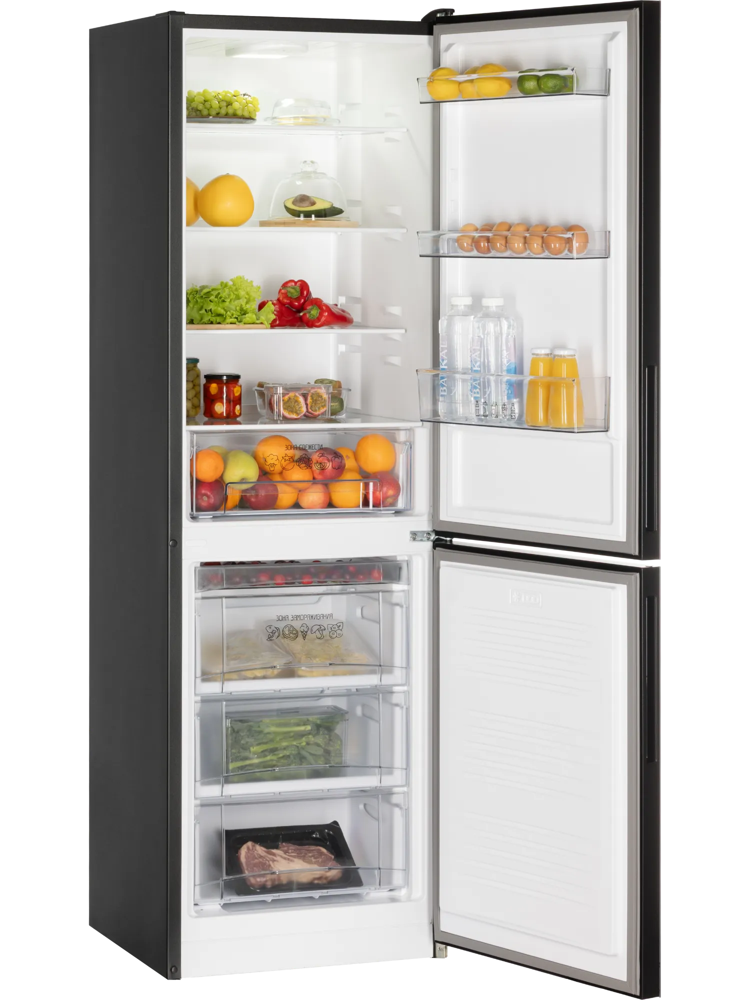 Холодильник NORD NRG 162NF GrM - Сделано в России (Made in Russia)