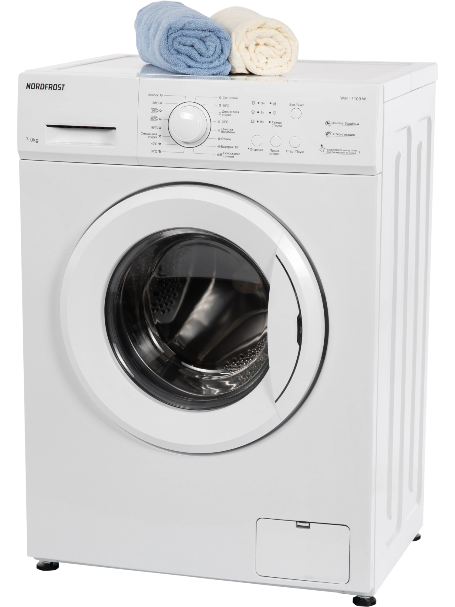  Стиральная машина NORDFROST WM 7100 W