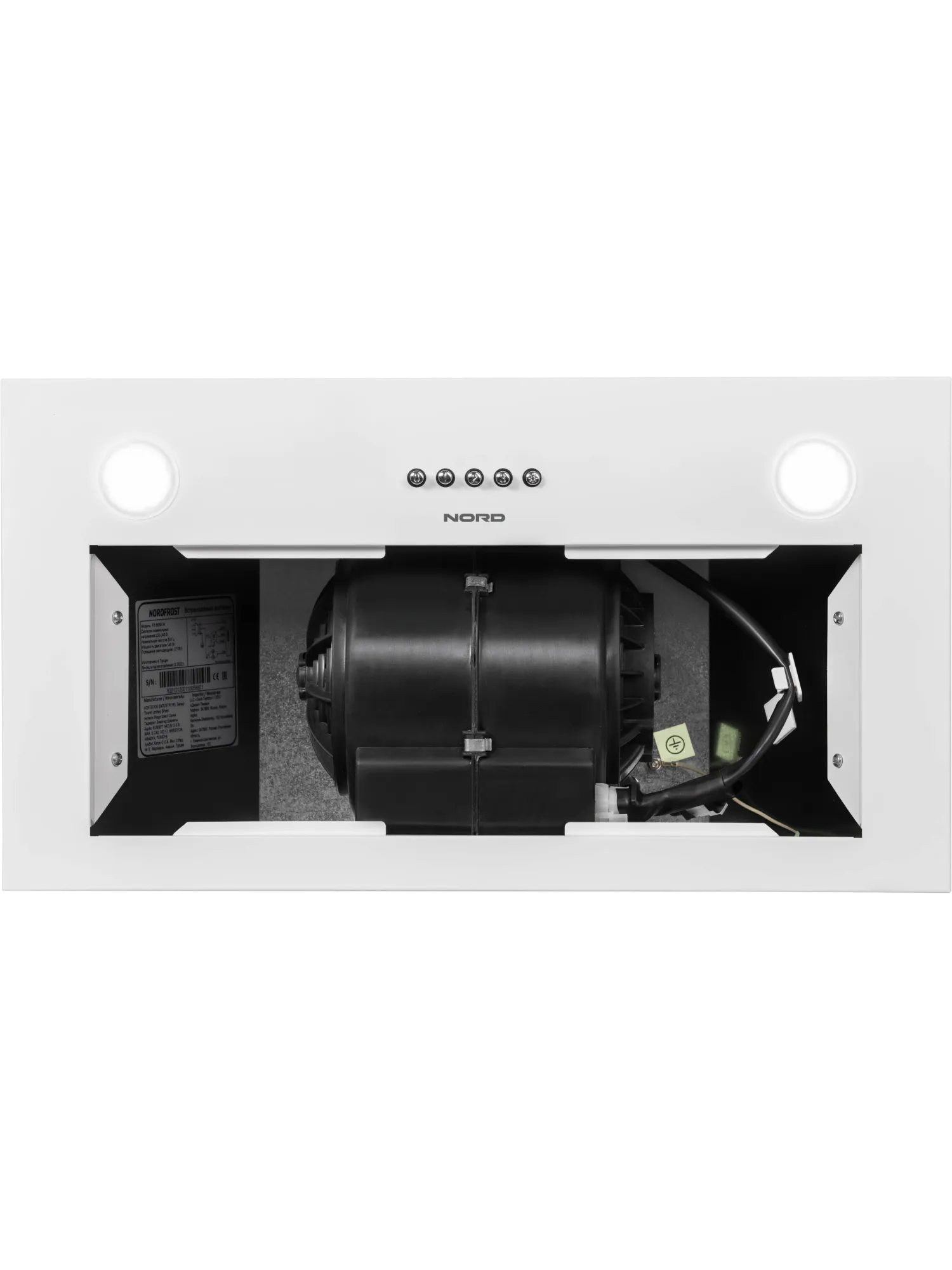  Встраиваемая вытяжка NORD FB 6060 W