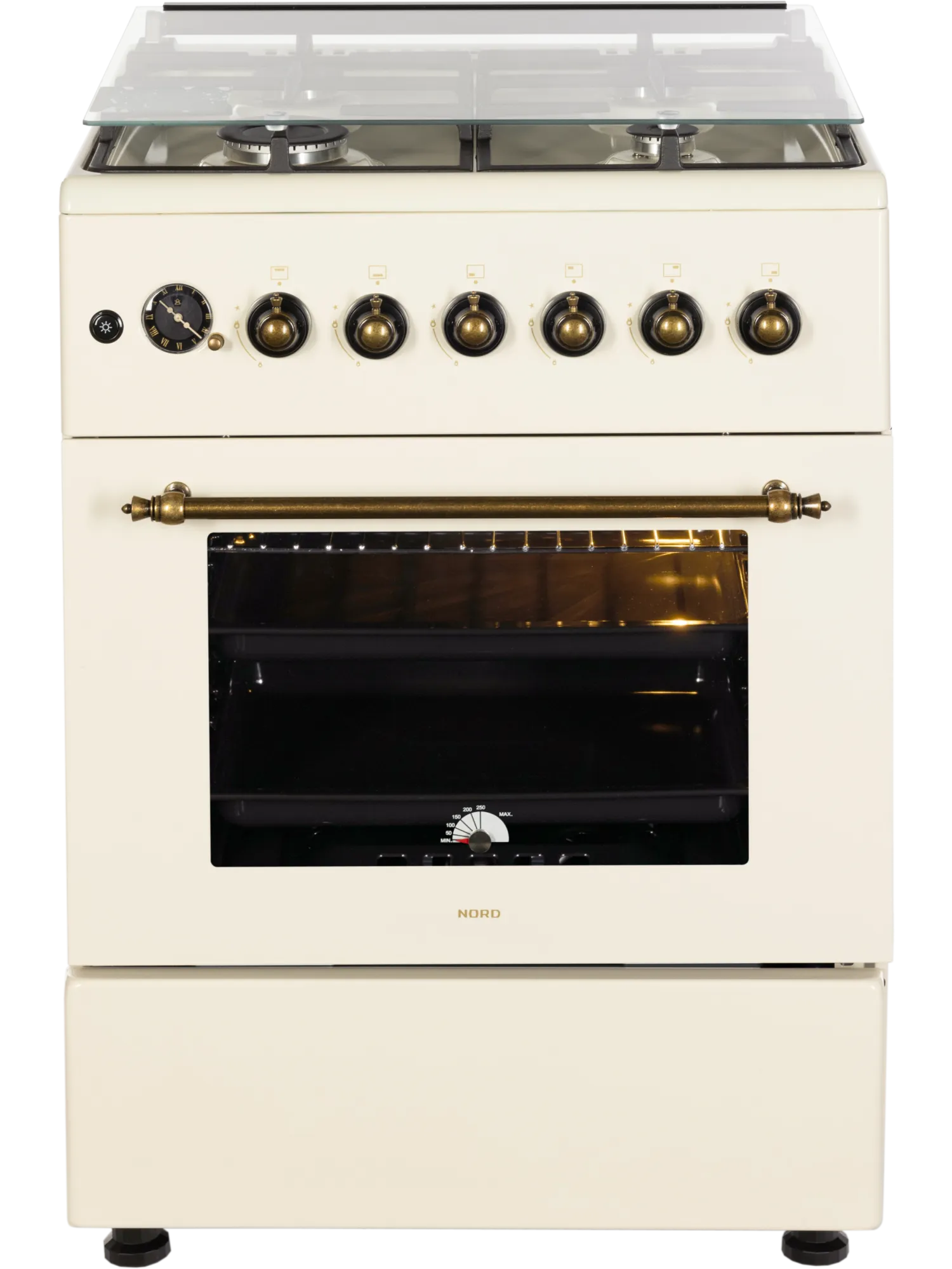 Плита газовая NORD GG 6064 YR - Сделано в России (Made in Russia)