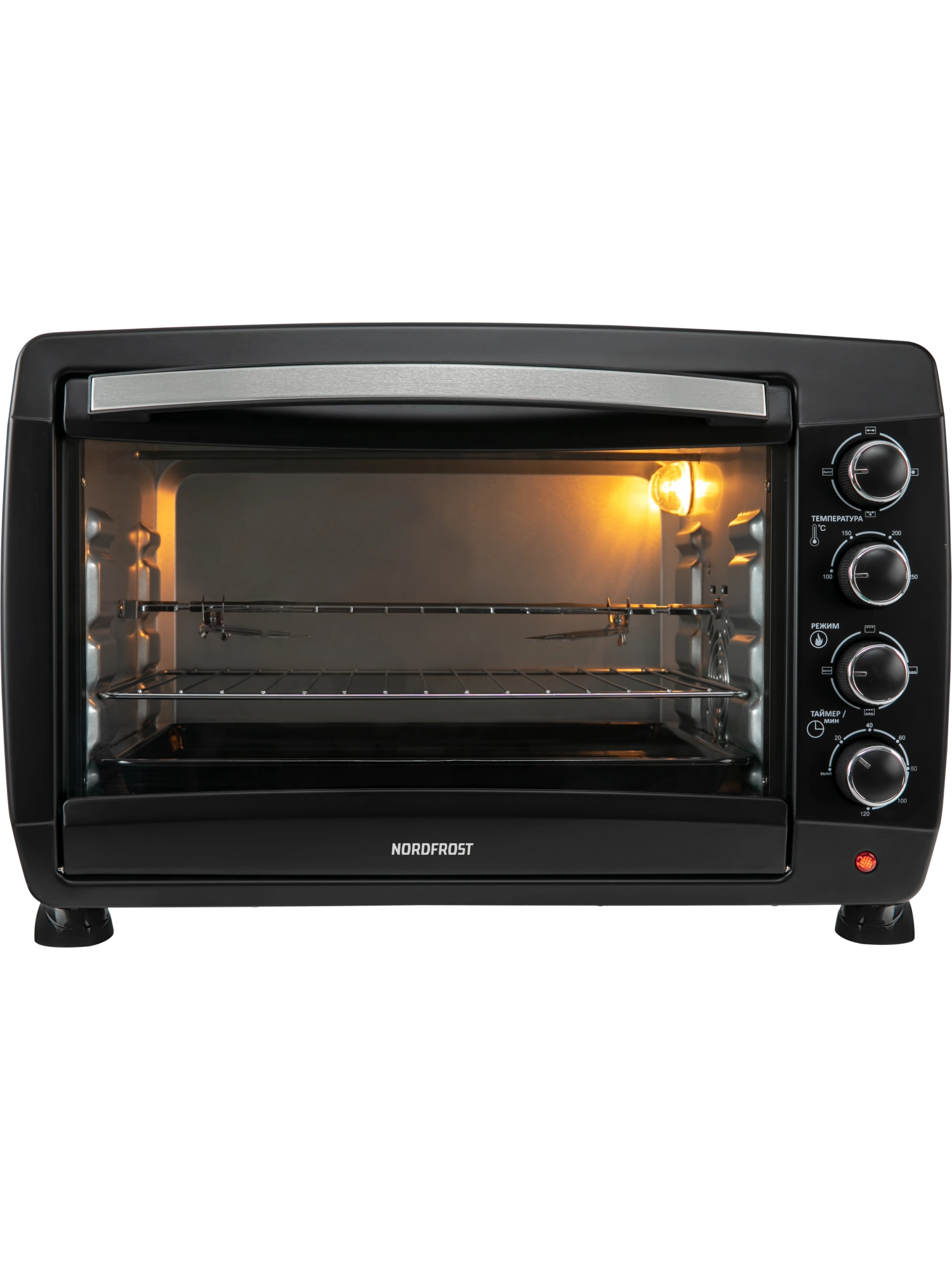 Духовка NORDFROST RC 450 B - Сделано в России (Made in Russia)