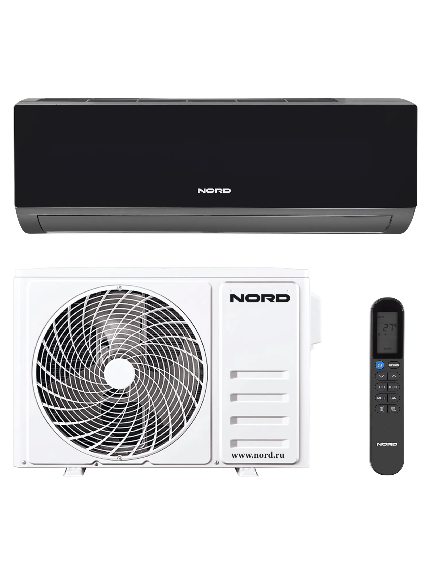 Сплит-система NORD i-24 ICE Black - Сделано в России (Made in Russia)