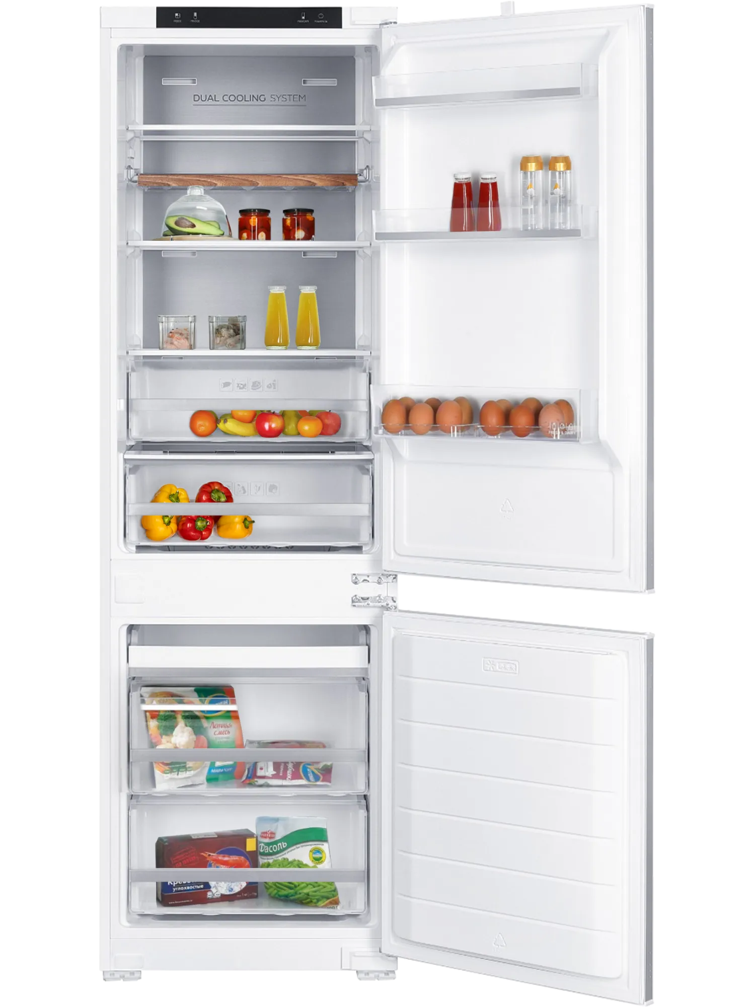 Встраиваемый холодильник NORD i-NRCB 360 W - Сделано в России (Made in Russia)