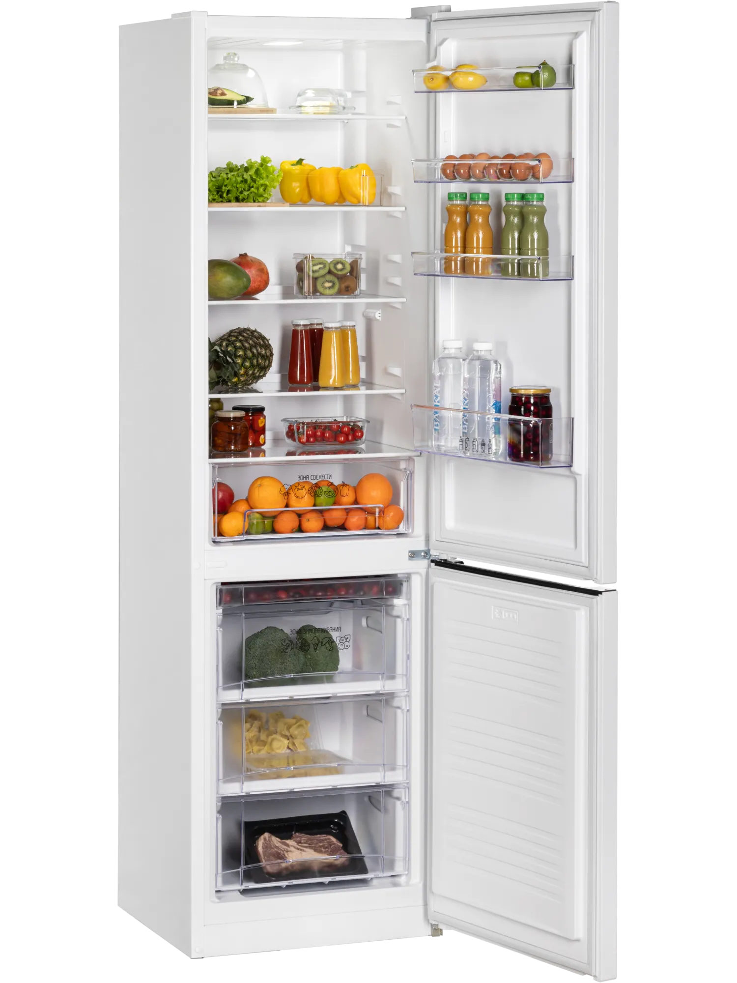 Холодильник NORD NRB 264NFD W - Сделано в России (Made in Russia)