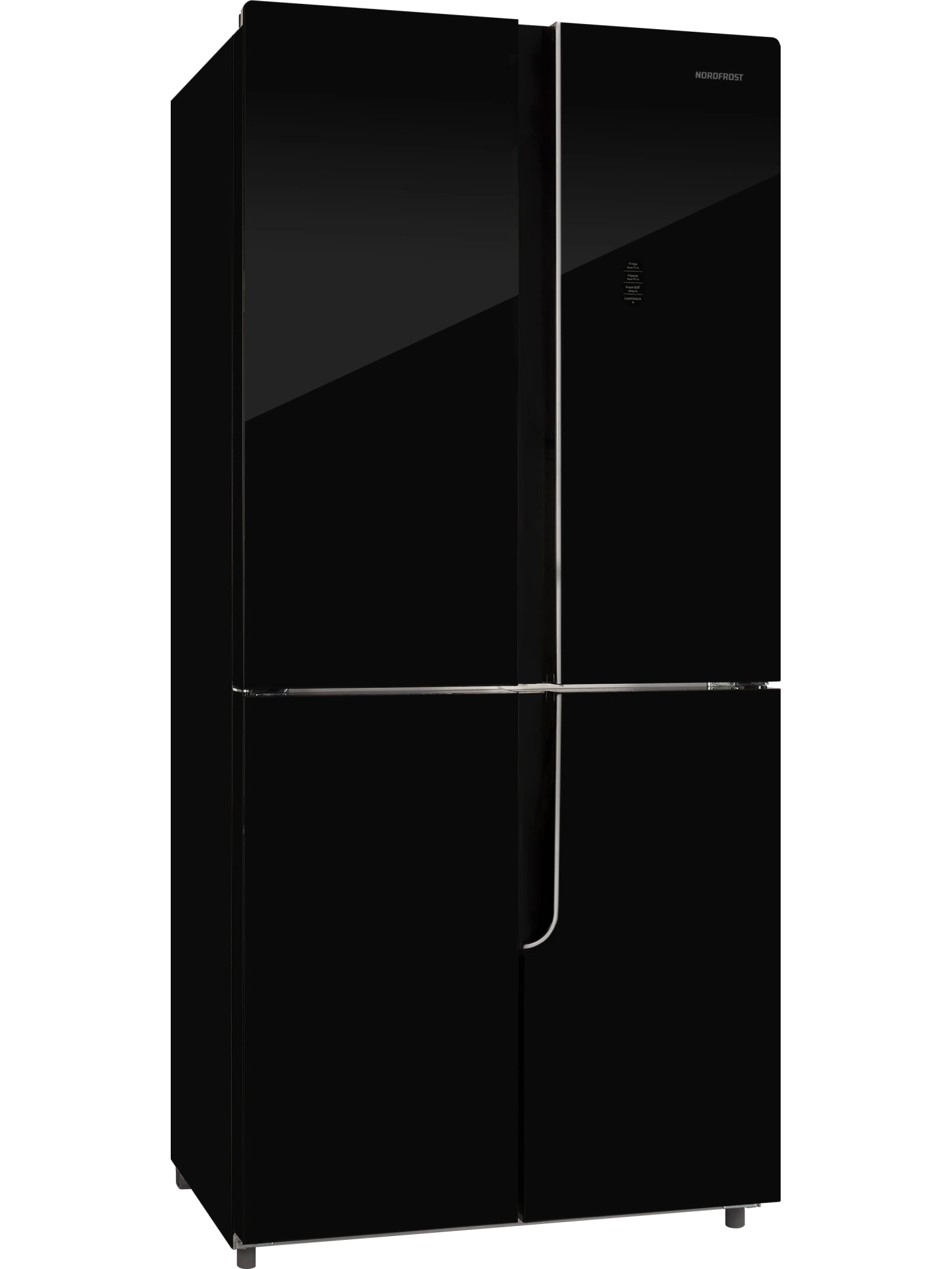 Холодильник NORDFROST RFQ 510 NFGB - Сделано в России (Made in Russia)