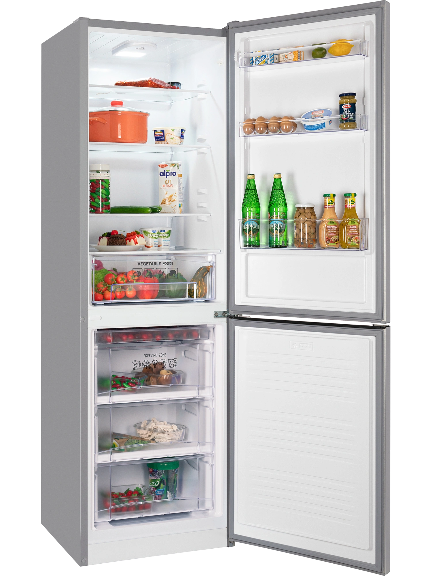 Холодильник NORD NRB 162NF S - Сделано в России (Made in Russia)