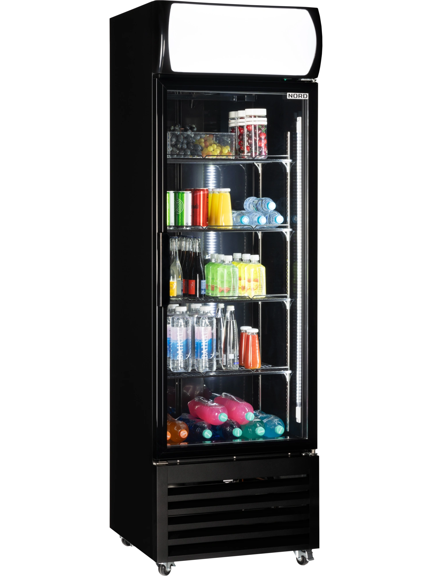 Витрина холодильная NORD RSC 400 GBB - Сделано в России (Made in Russia)