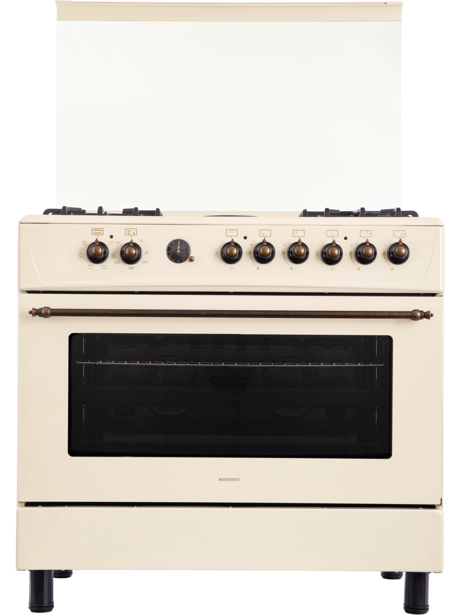 Плита газоэлектрическая NORDFROST GE 9262 YR - Сделано в России (Made in Russia)