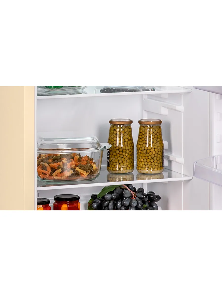  Полка стекло основная (с фиксатором), набор 2 шт