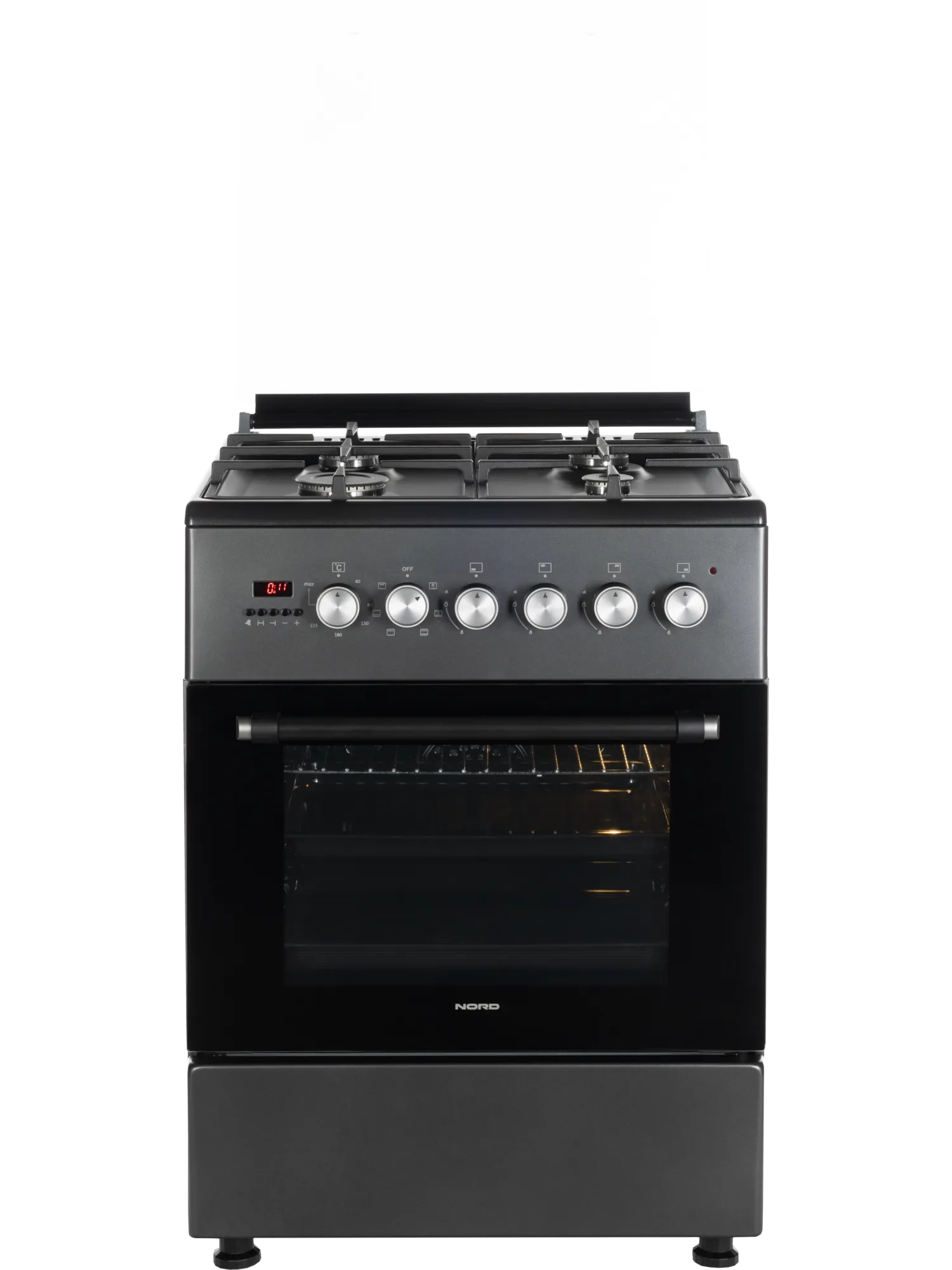 Плита газоэлектрическая NORD GE 6065 Gd - Сделано в России (Made in Russia)