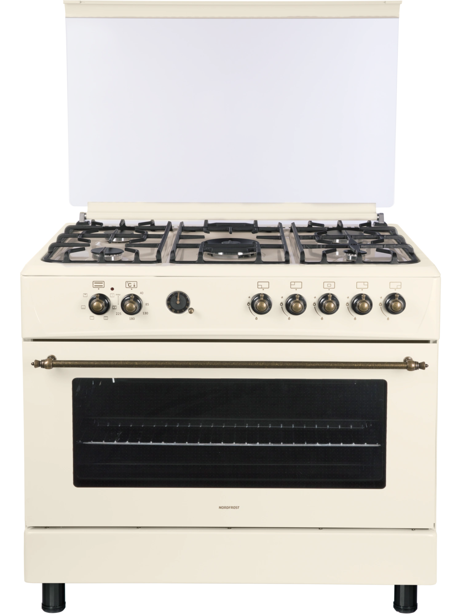 Плита газоэлектрическая NORDFROST GE 9062 YR - Сделано в России (Made in Russia)