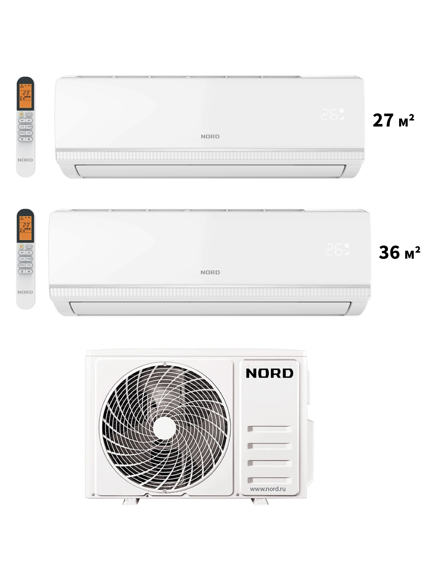 Мульти сплит-система NORD iM912 - Сделано в России (Made in Russia)