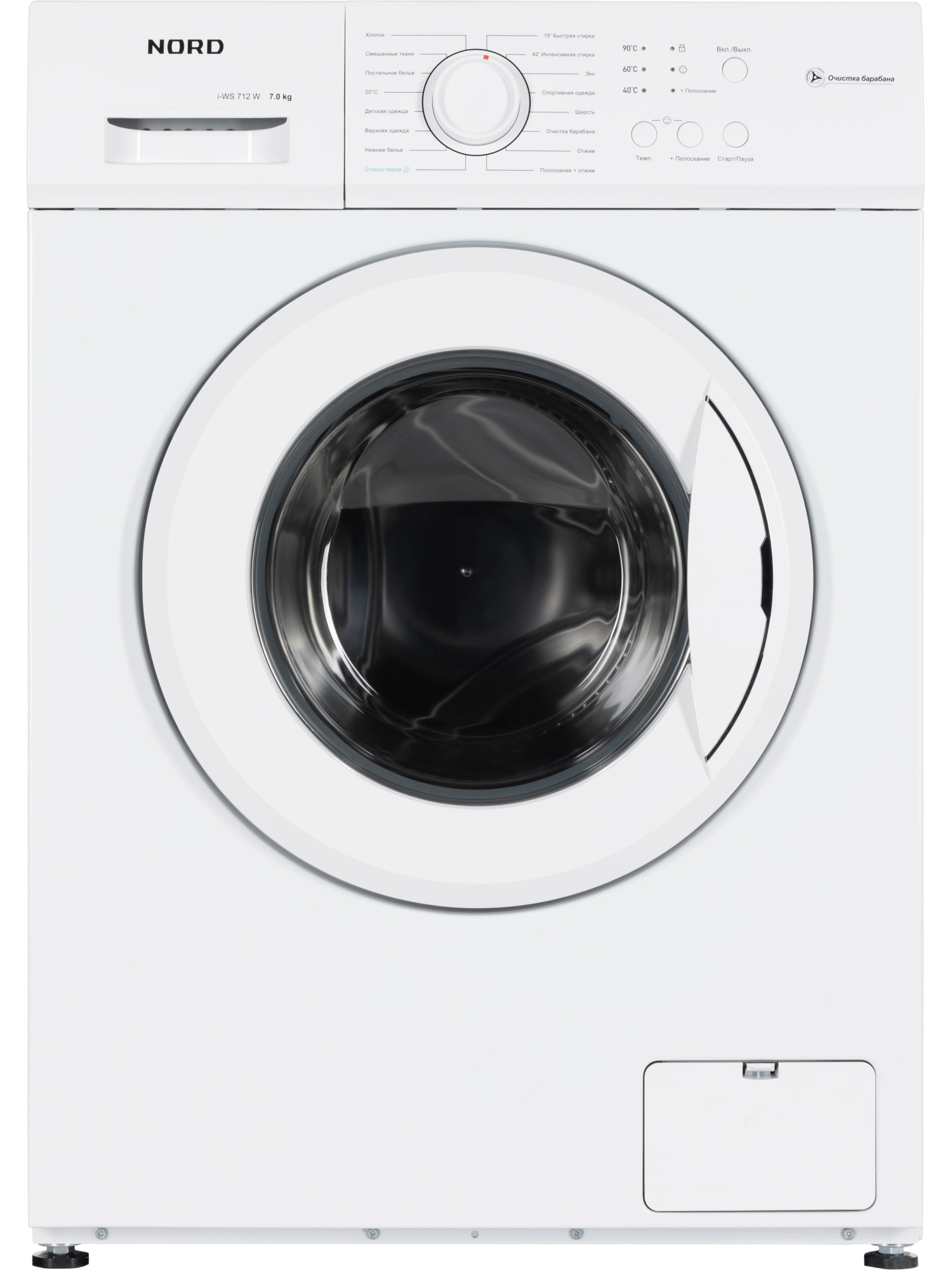 Стиральная машина NORD i-WS 712 W - Сделано в России (Made in Russia)