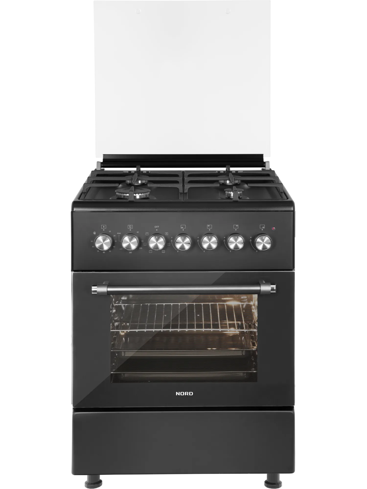 Плита газоэлектрическая NORD GE 6064 Gd - Сделано в России (Made in Russia)
