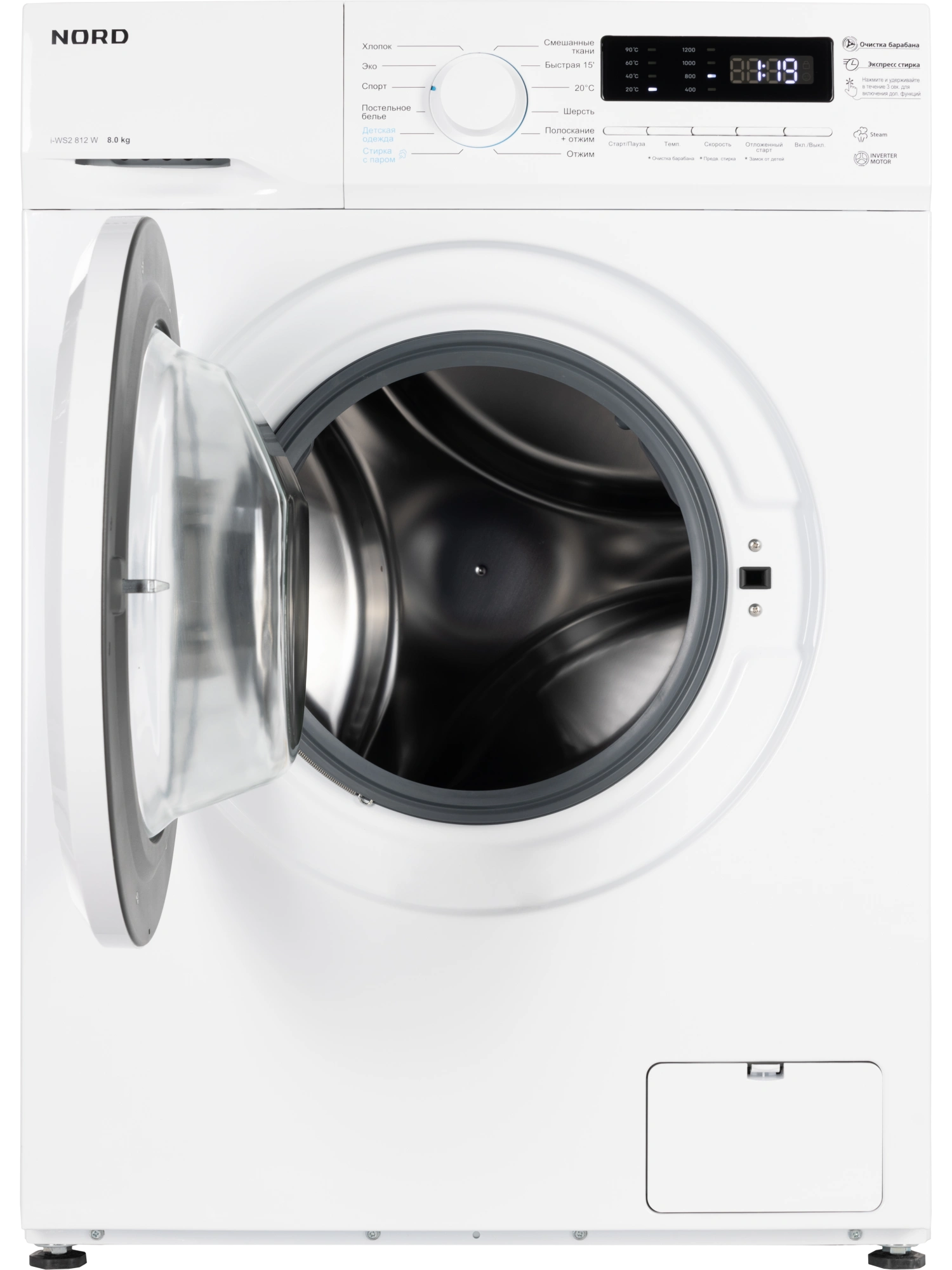  Стиральная машина NORD i-WS2 812 W